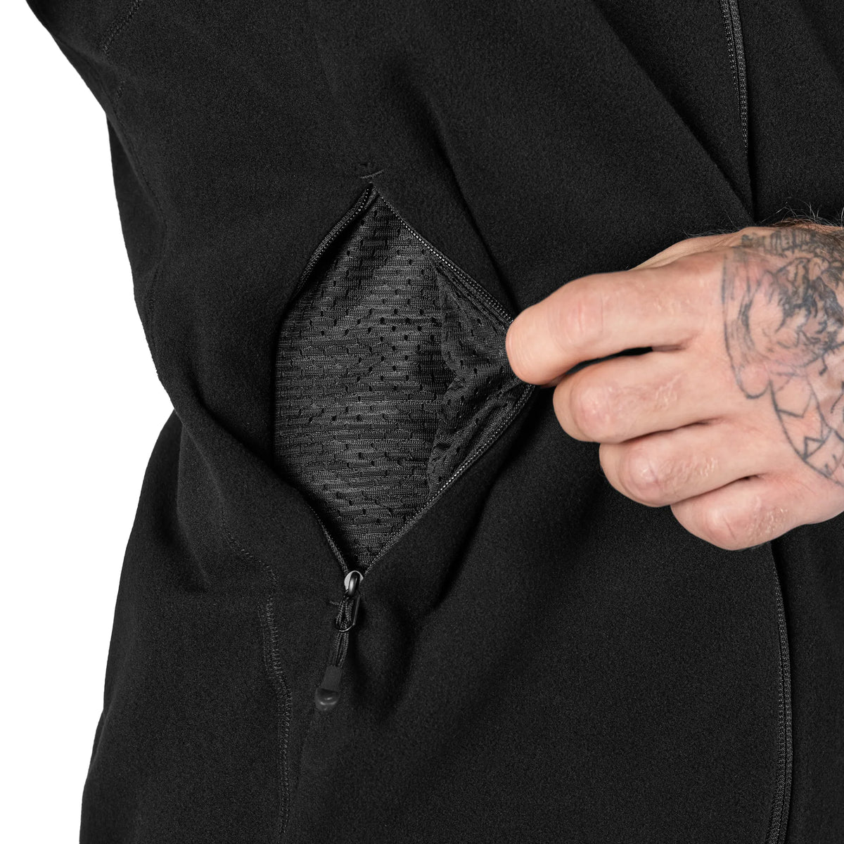 Fleece Jacket Paladin Himatec 100 Black