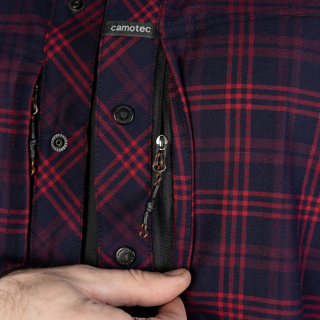 Tactical "Typhoon" Shirt Red/Navy
