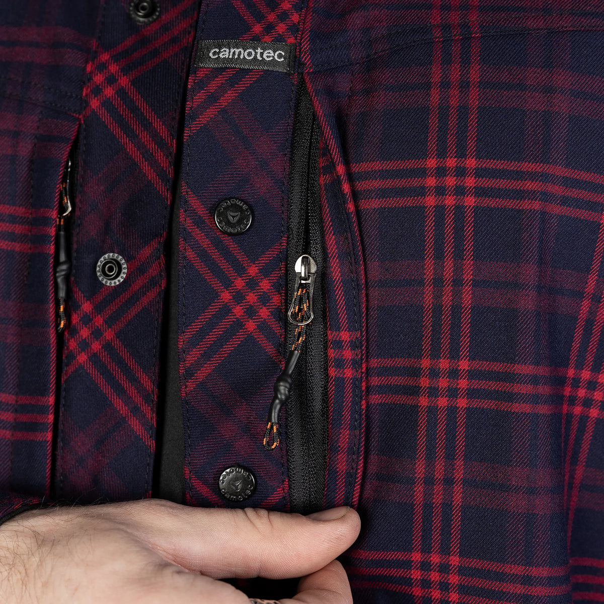 Tactical "Typhoon" Shirt Red/Navy