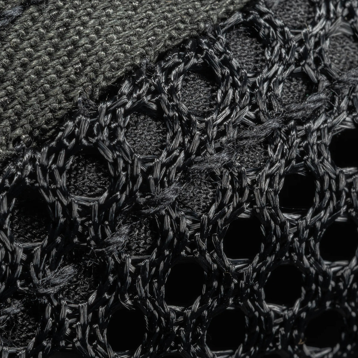 Baseball Cap 5Panel Mesh Tactic Twill Black Multicam