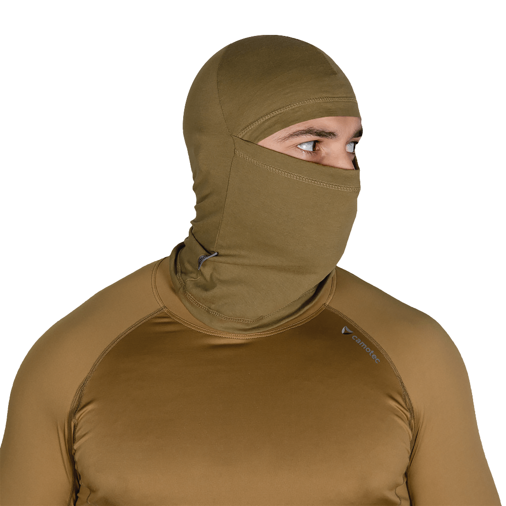 Basic Cotton Balaclava Coyote