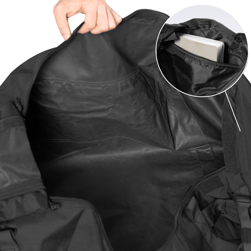Duffel Bag Carrier 2.0 110L Nylon 1000D Black