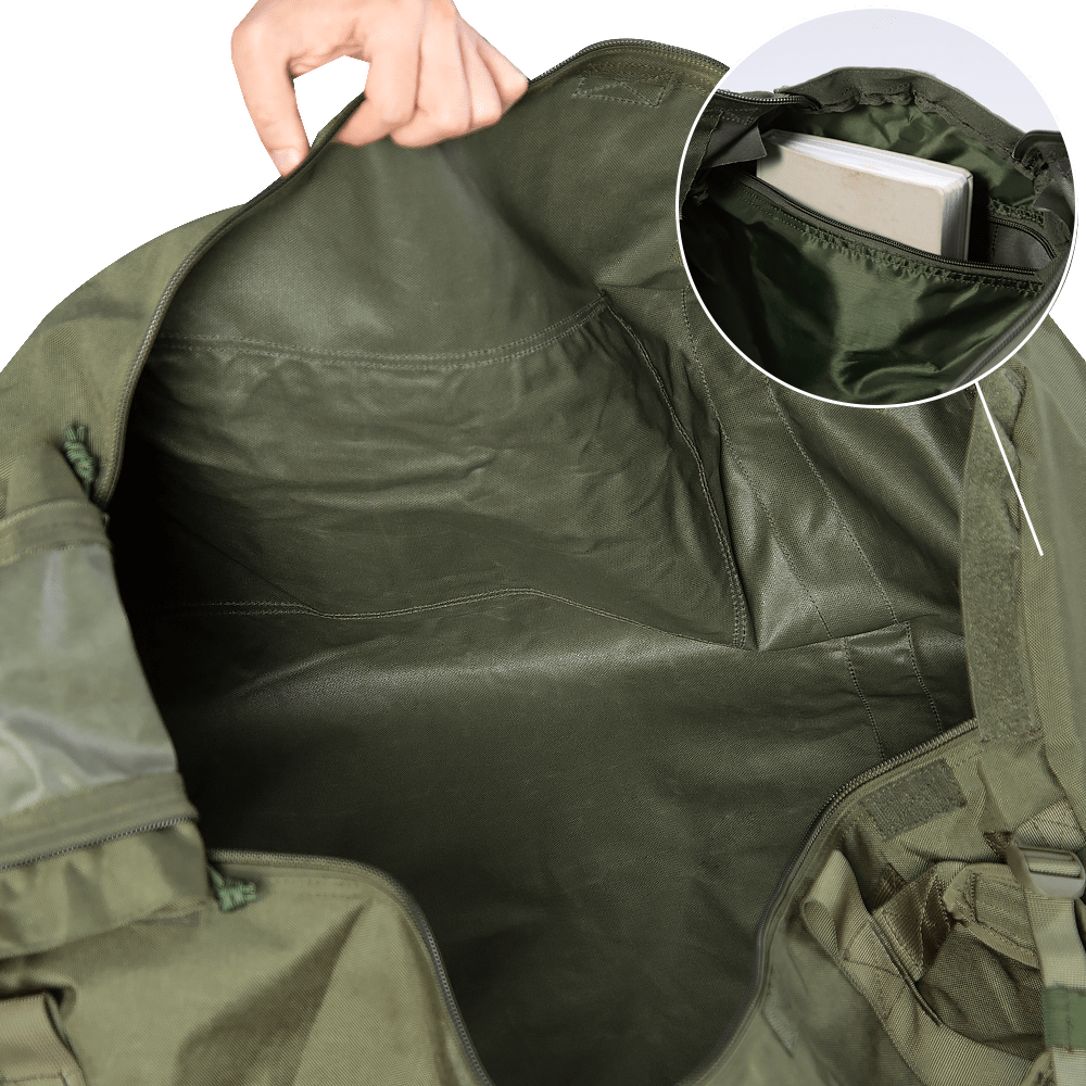 Duffel Bag Carrier 2.0 110L Nylon 1000D Khaki