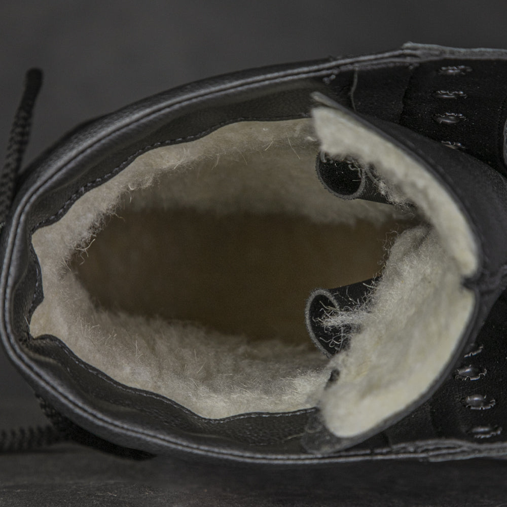 LP Artificial Fur Black Boots