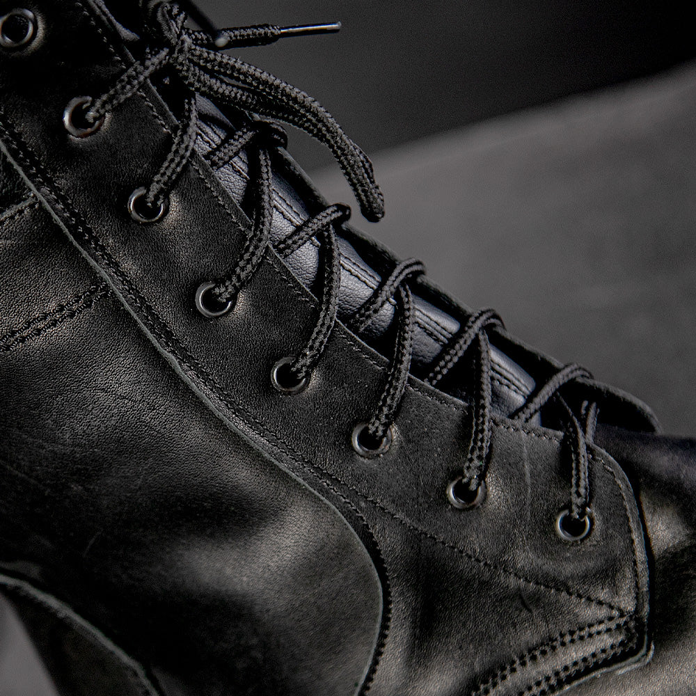 LP Artificial Fur Black Boots