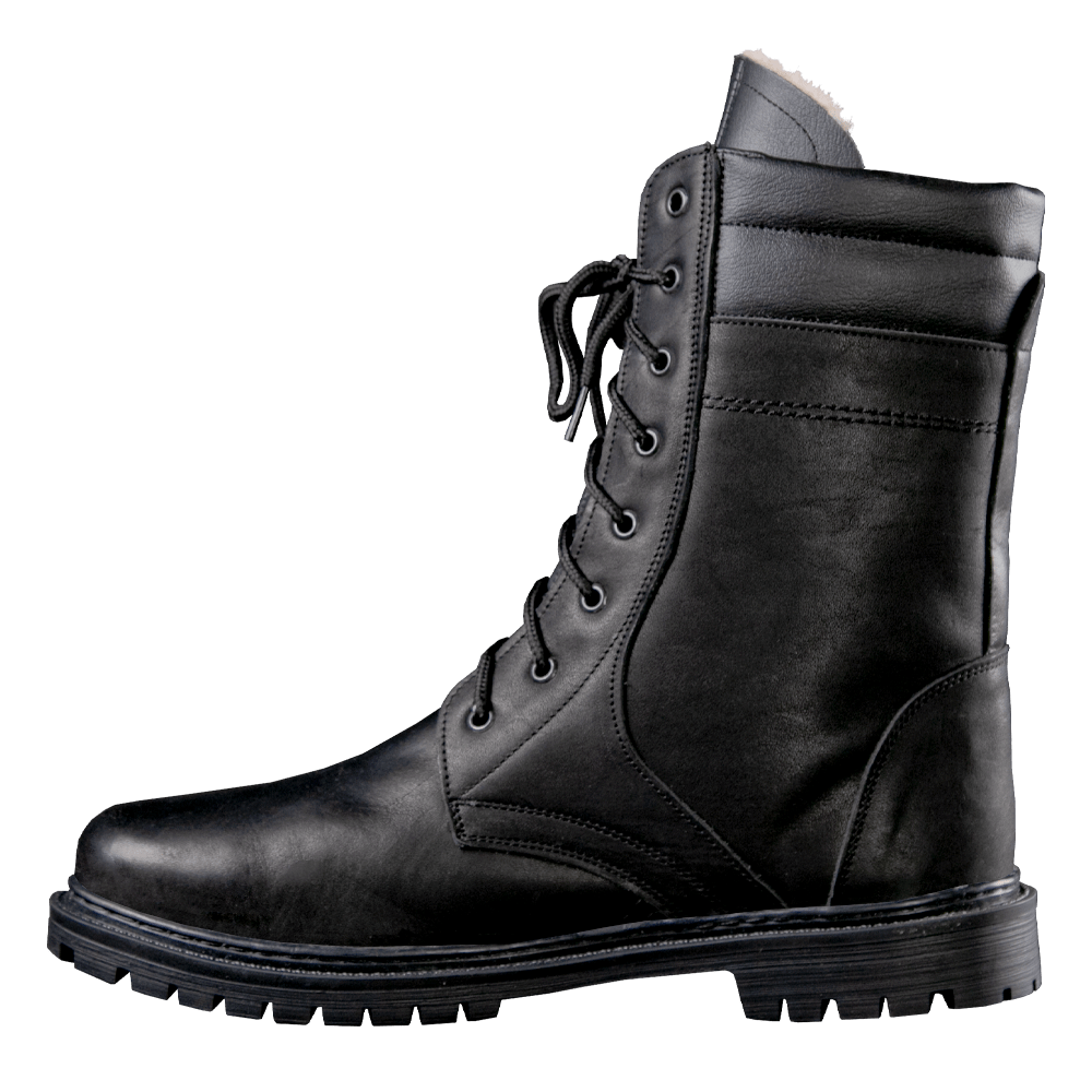 LP Artificial Fur Black Boots