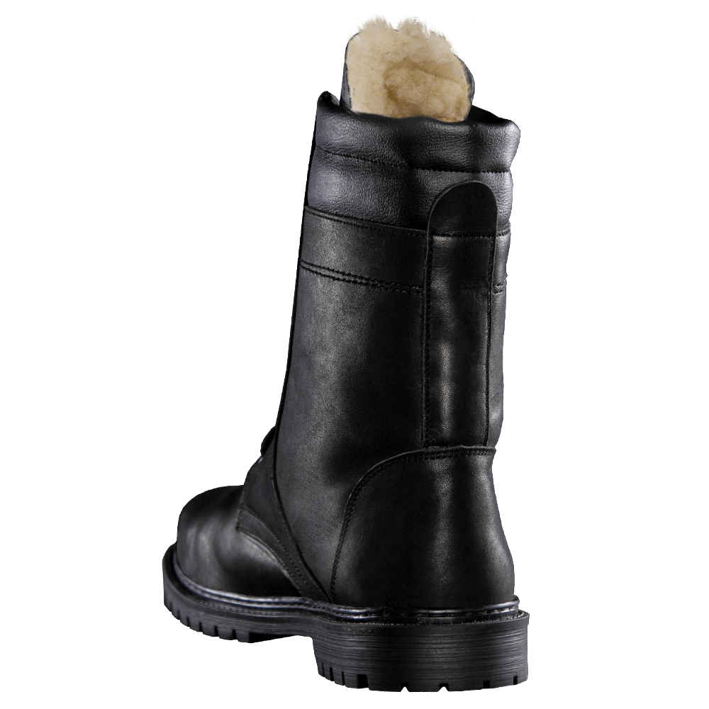 LP Artificial Fur Black Boots