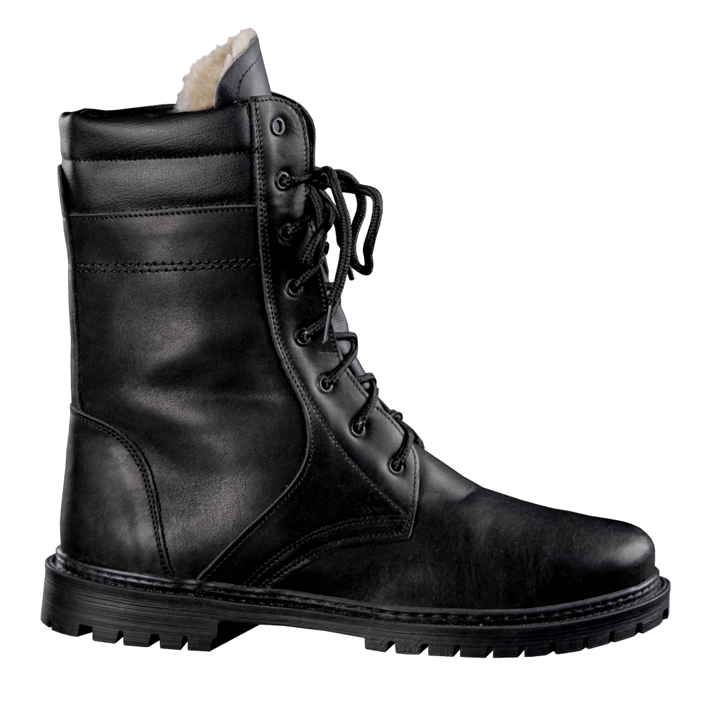 LP Artificial Fur Black Boots