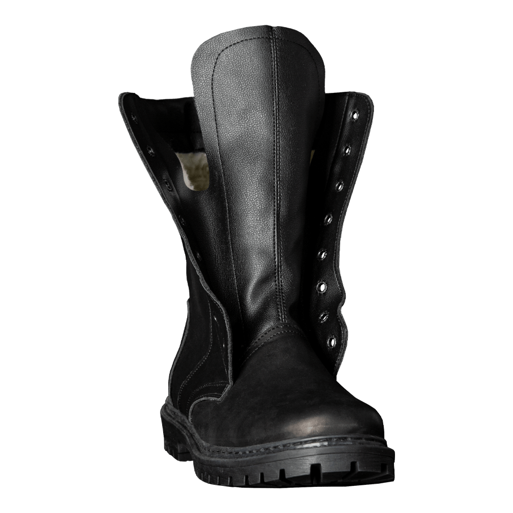 LP Artificial Fur Black Boots