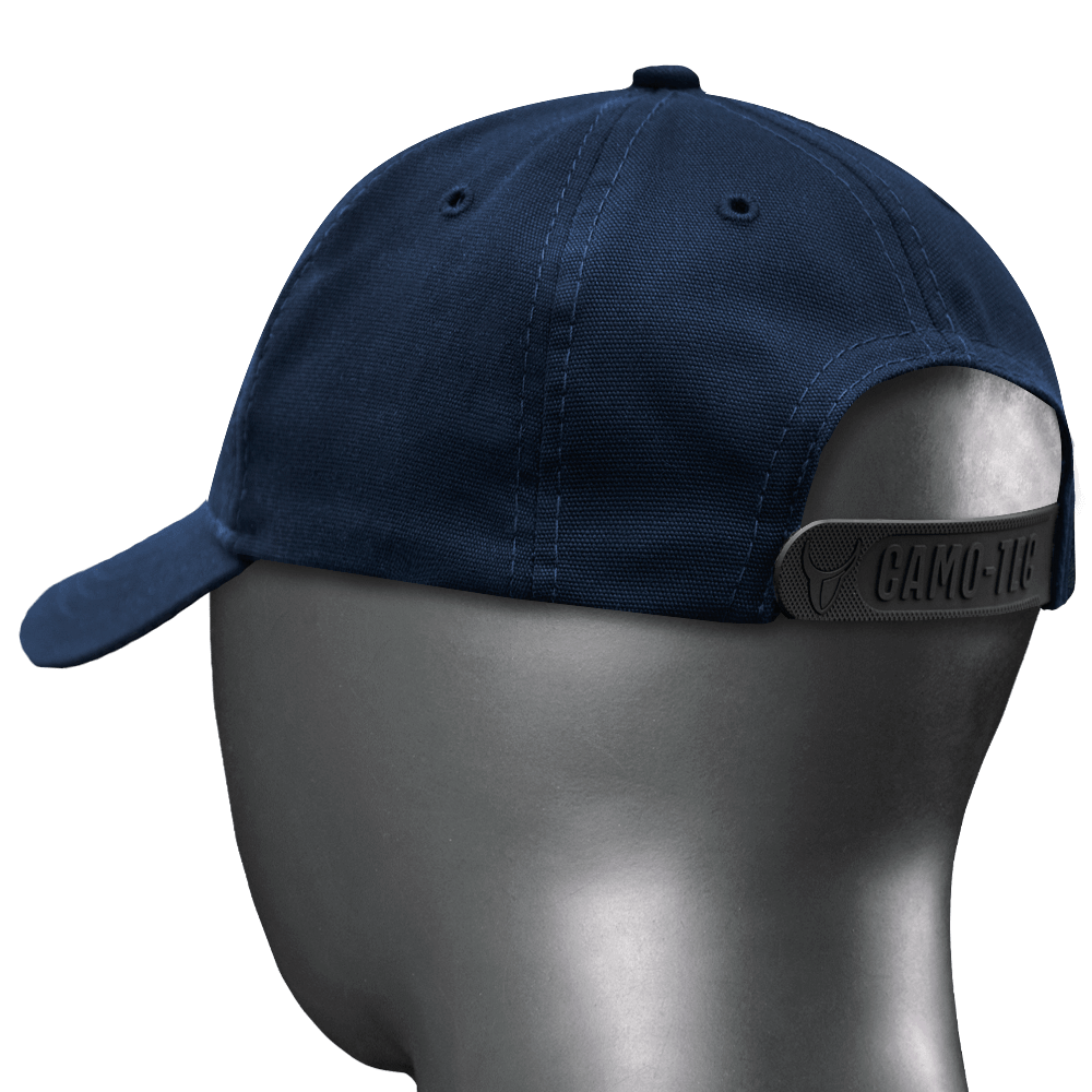 New Fix Canvas Dark Blue Baseball Cap