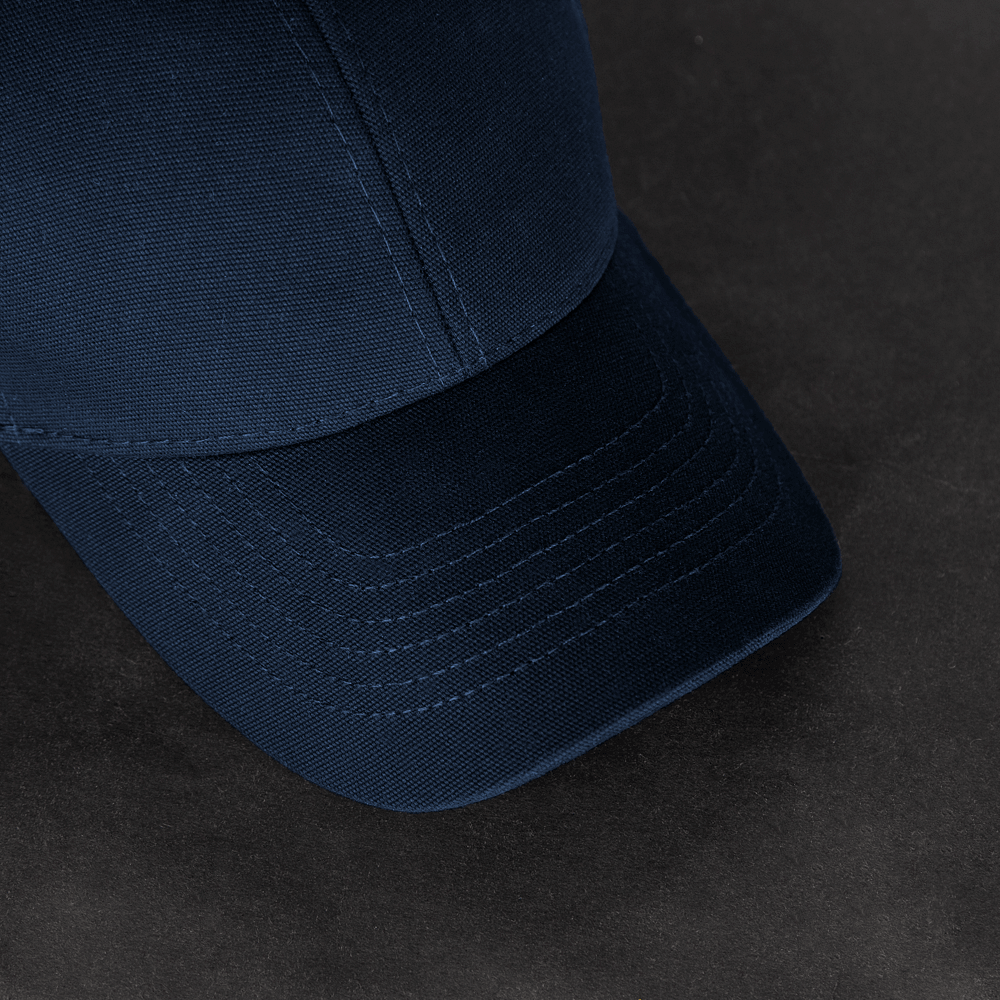 New Fix Canvas Dark Blue Baseball Cap