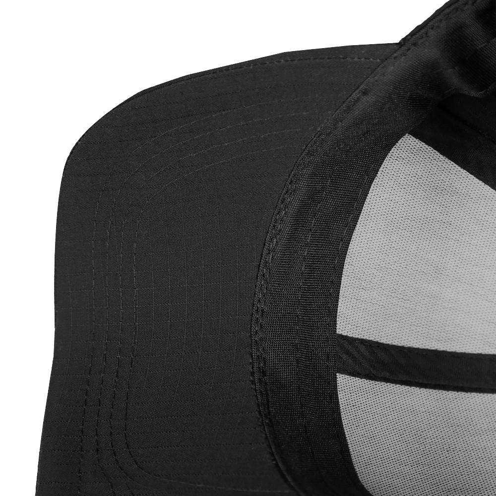 Baseball Cap New Fix Rip-Stop Teflon Black