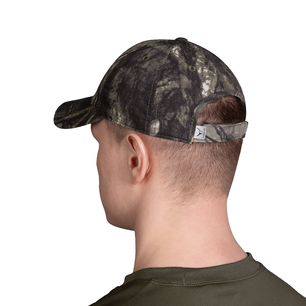 Poplin Baseball Cap Evening Forest