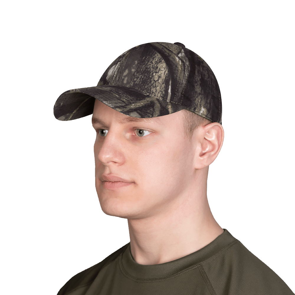 Poplin Baseball Cap Evening Forest