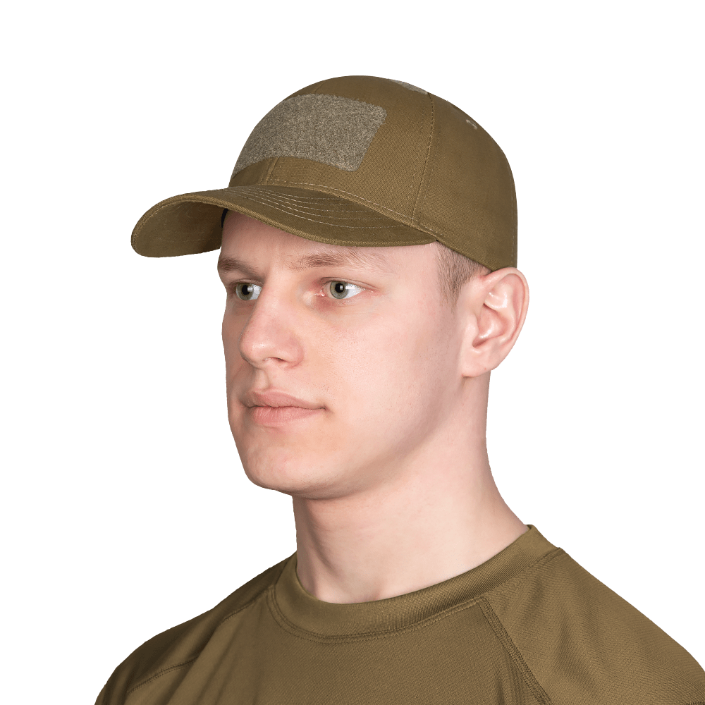 Baseball Cap Tactic Canvas Coyote