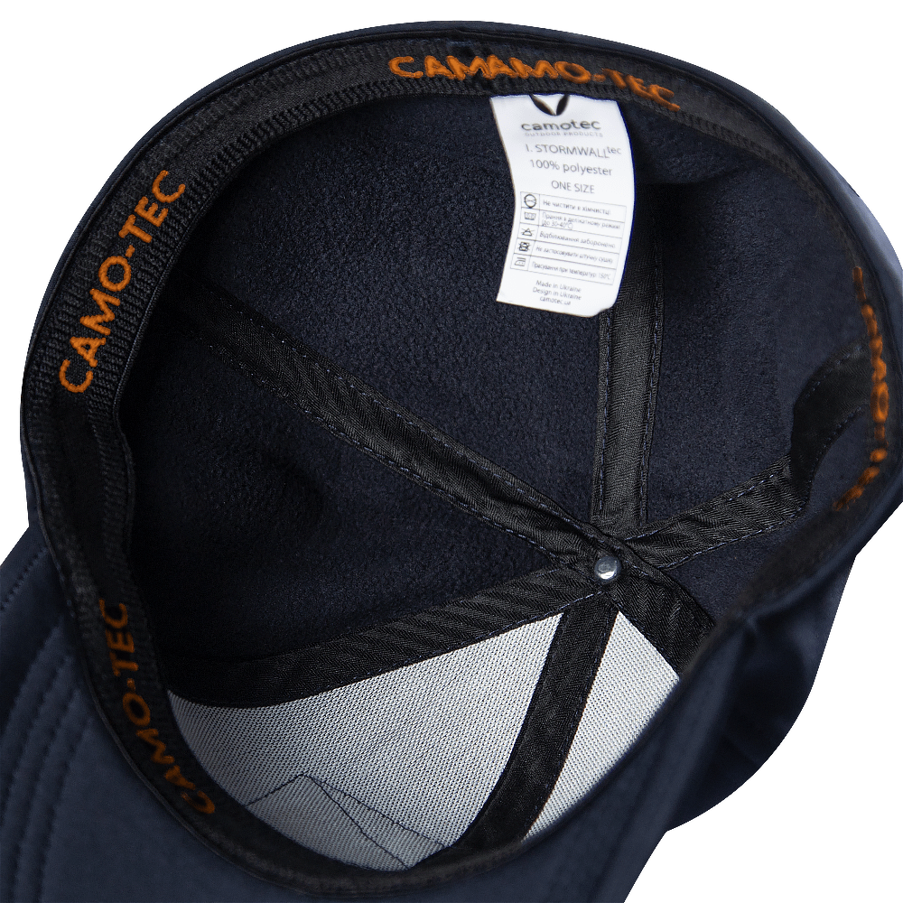 Baseball Cap Tactic SoftShell Dark Blue
