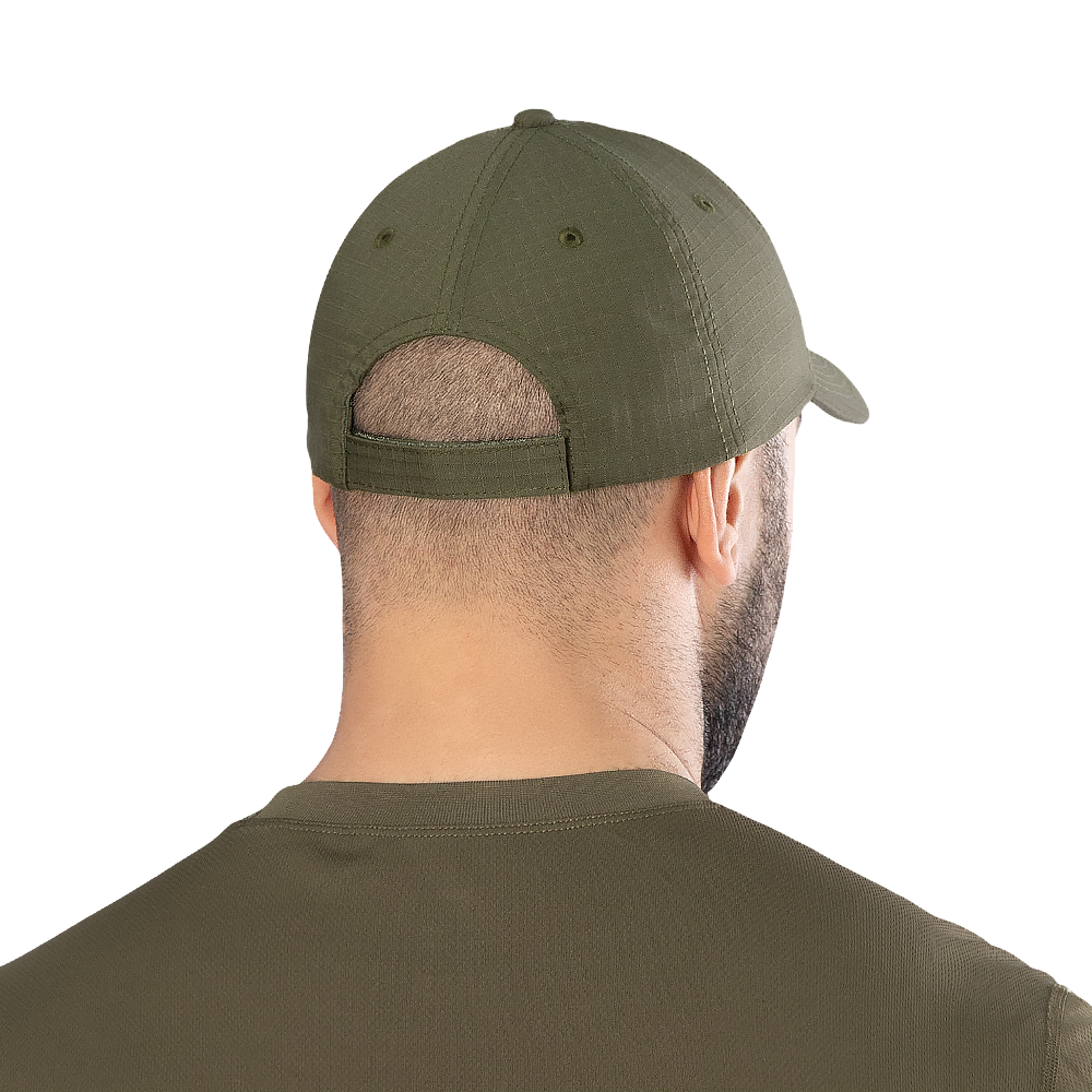 UTC Rip-Stop Stretch Olive Baseball Cap