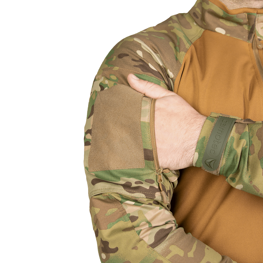 Raid Combat Shirt MC/Coyote
