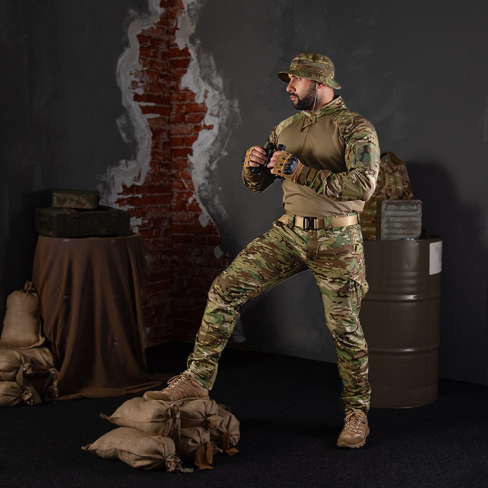 Combat Shirt Raid MC/Tan