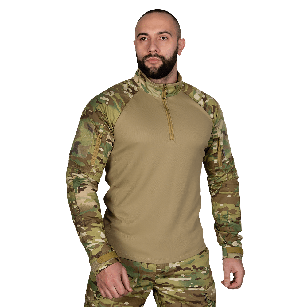 Combat Shirt Raid MC/Tan