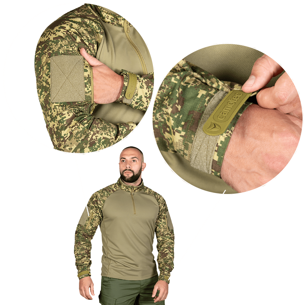 Combat shirt Raid Predator-pixel/Tan