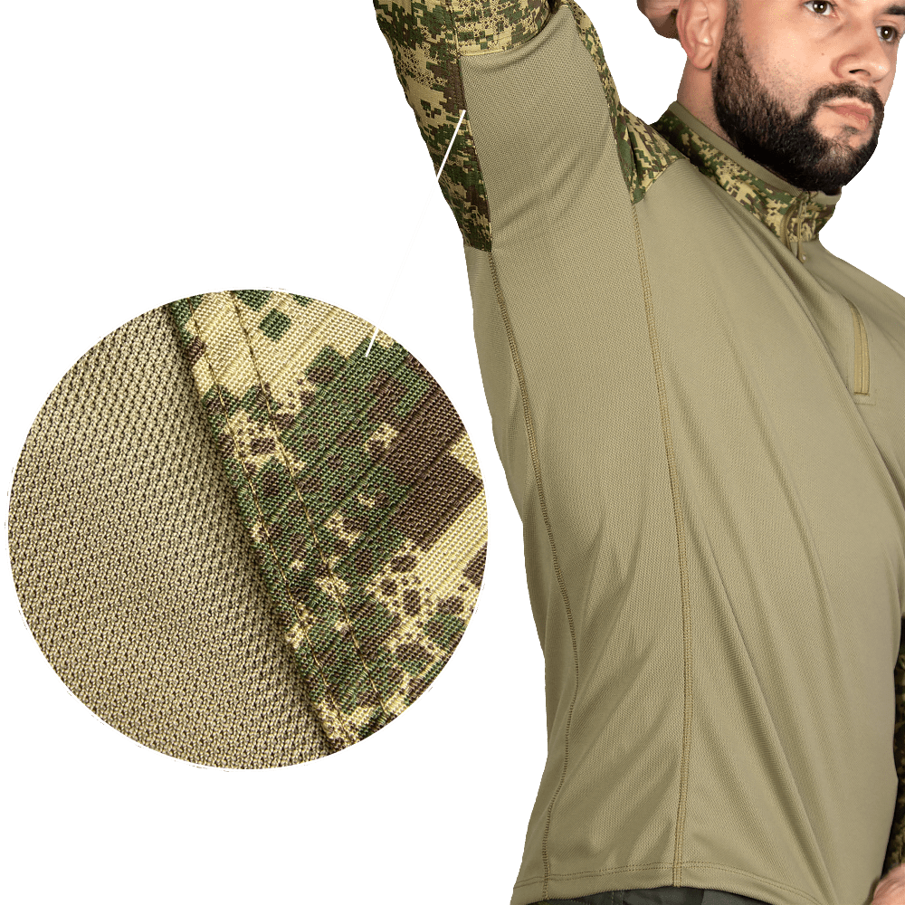 Combat shirt Raid Predator-pixel/Tan