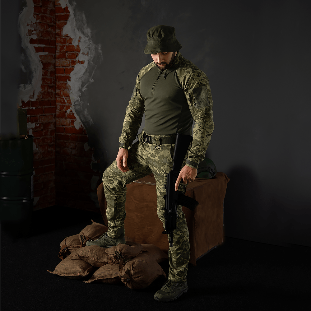 Combat Shirt Raid Pixel/Olive