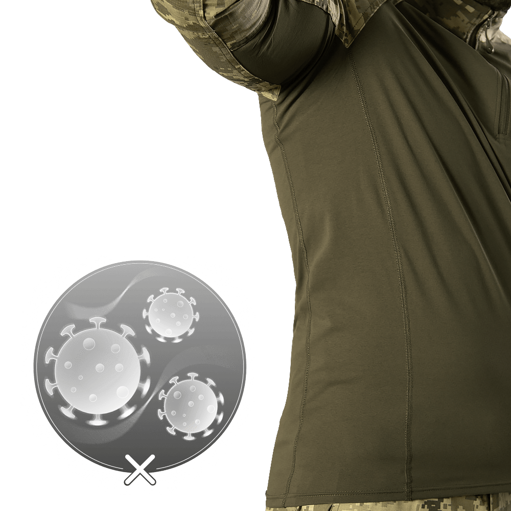 Combat Shirt Raid Twill/Sorona Pixel/Olive