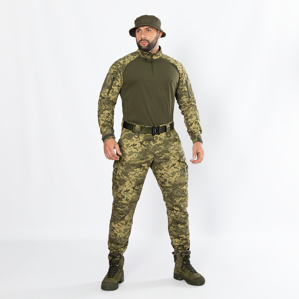 Combat Shirt Raid Twill/Sorona Pixel/Olive