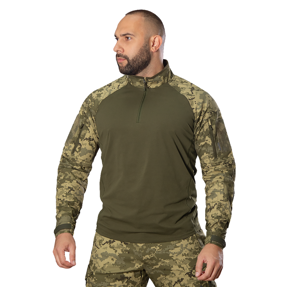 Combat Shirt Raid Twill/Sorona Pixel/Olive
