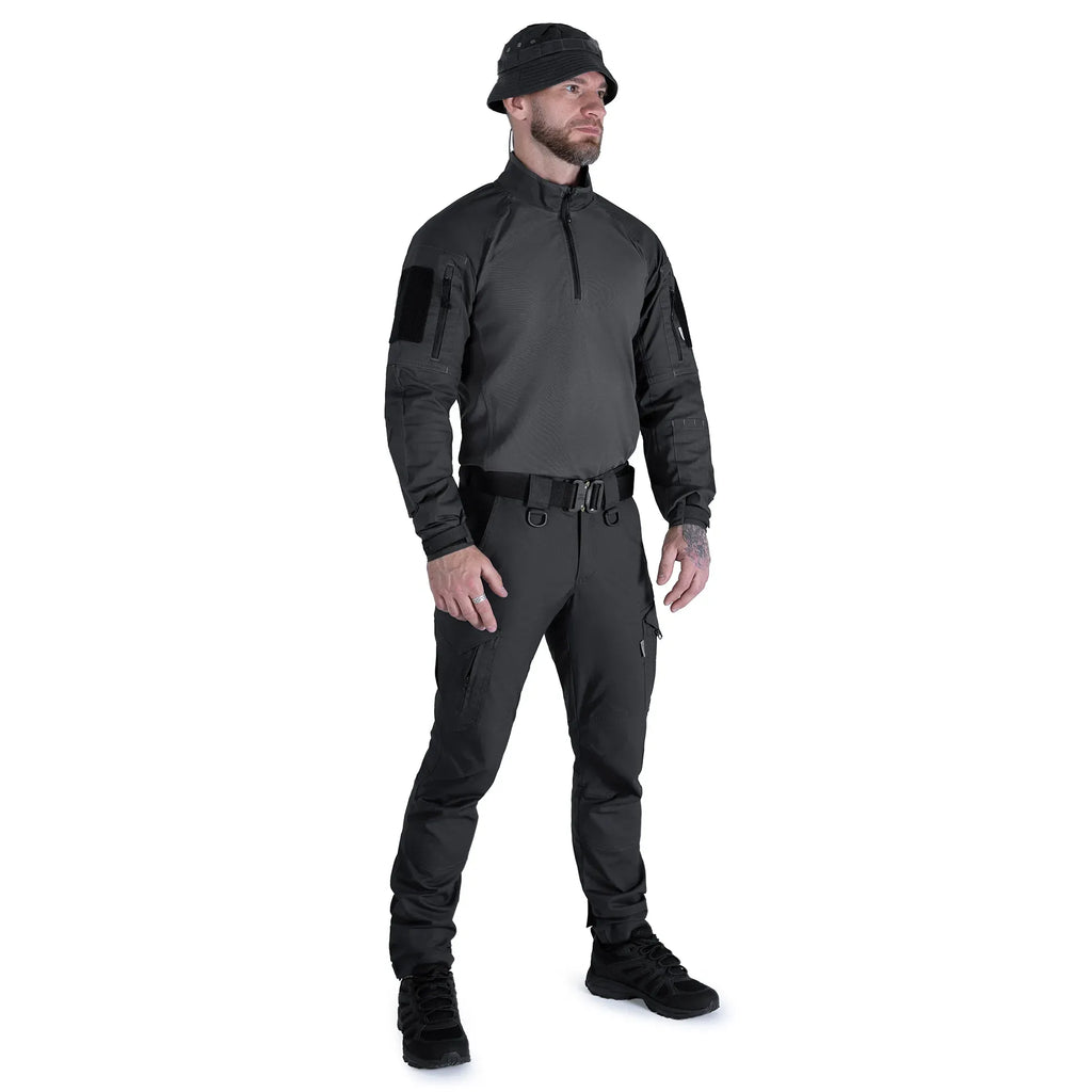 Combat Shirt Raid Rip-Stop Stretch/CoolPass Pique LT Graphite