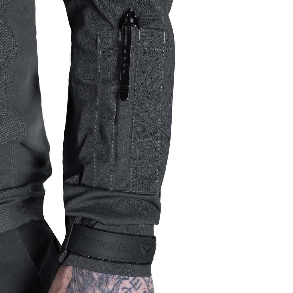 Combat Shirt Raid Rip-Stop Stretch/CoolPass Pique LT Graphite