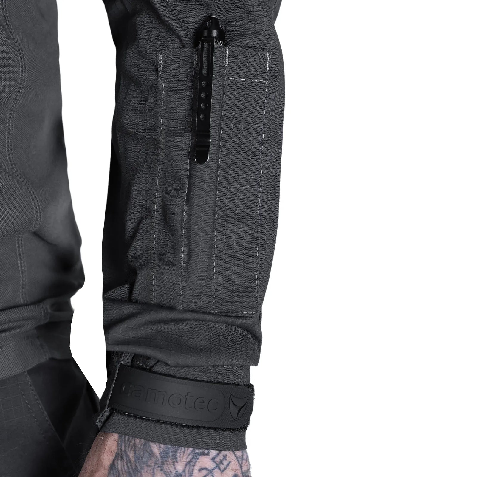 Combat Shirt Raid Rip-Stop Stretch/CoolPass Pique LT Graphite