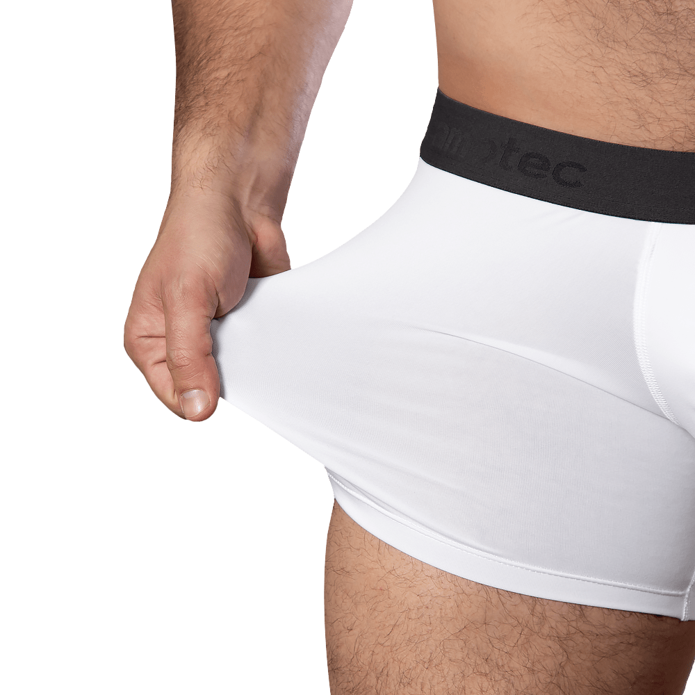Men's boxer briefs set White