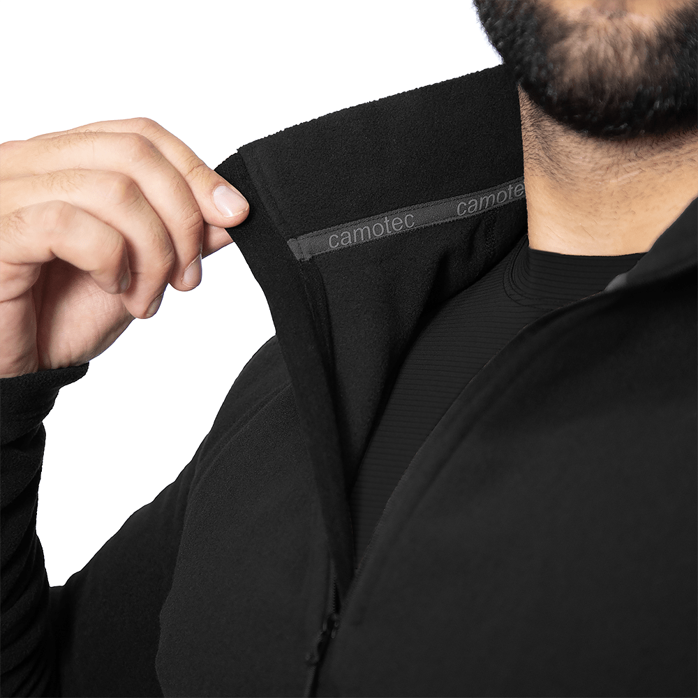 Fleece Jacket Hawk Black