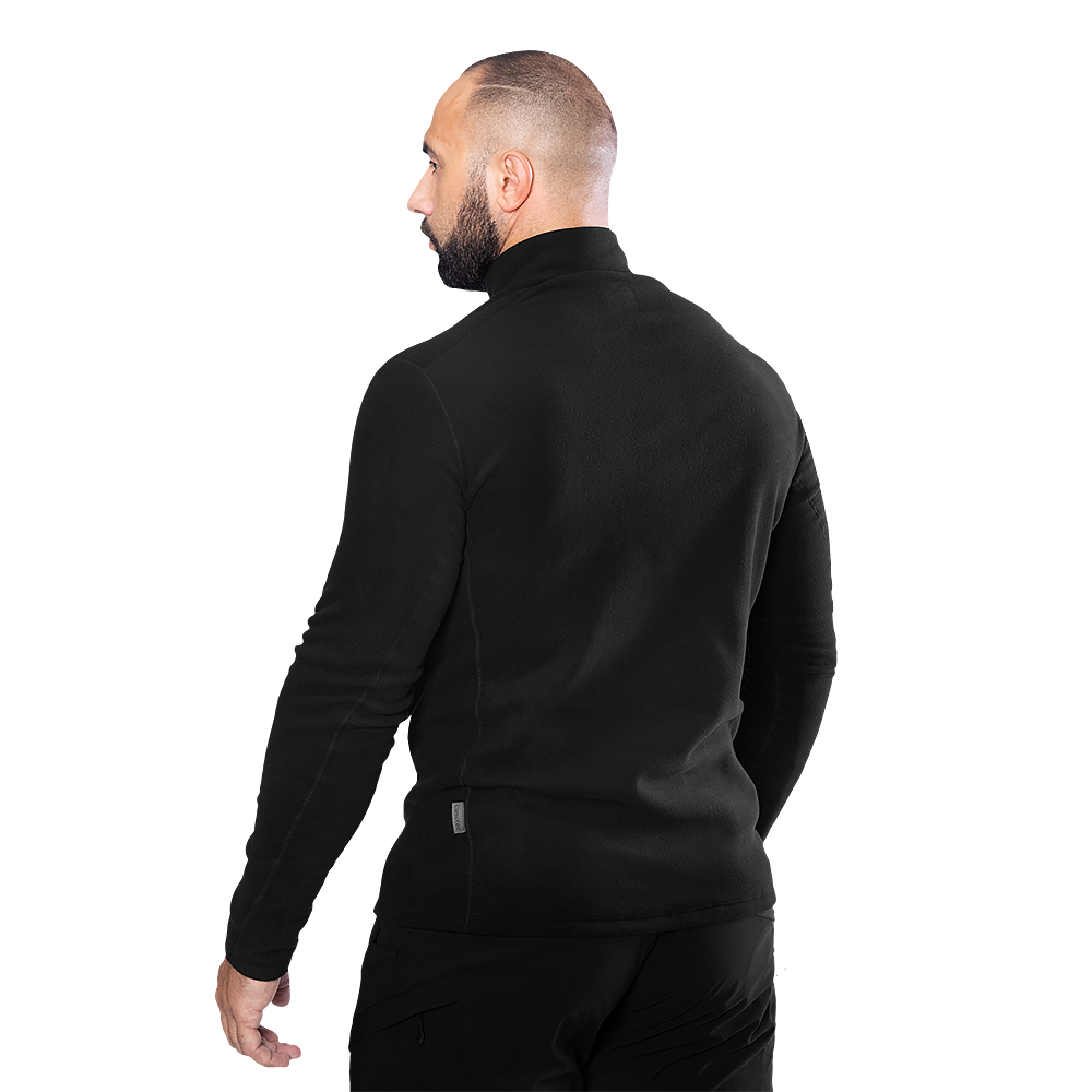 Fleece Jacket Hawk Black