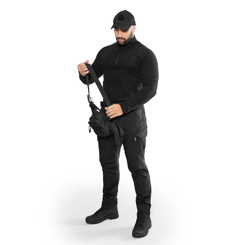 Fleece Jacket Hawk Black