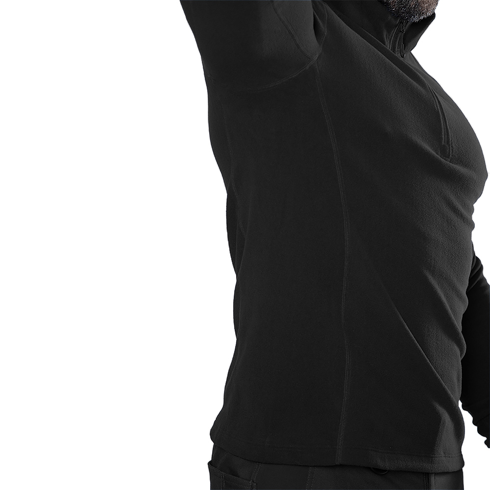Fleece Jacket Hawk Black