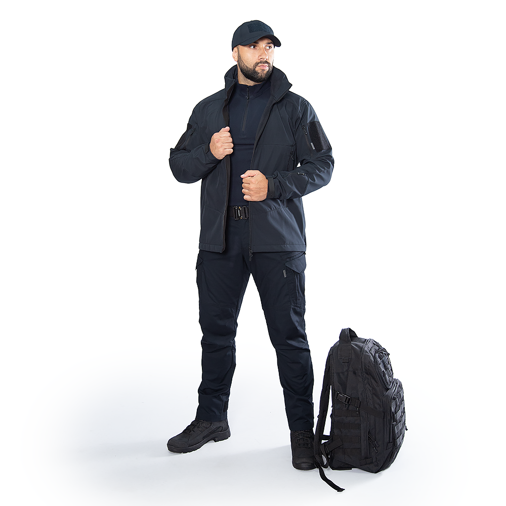 Fleece Jacket Hawk Dark Blue