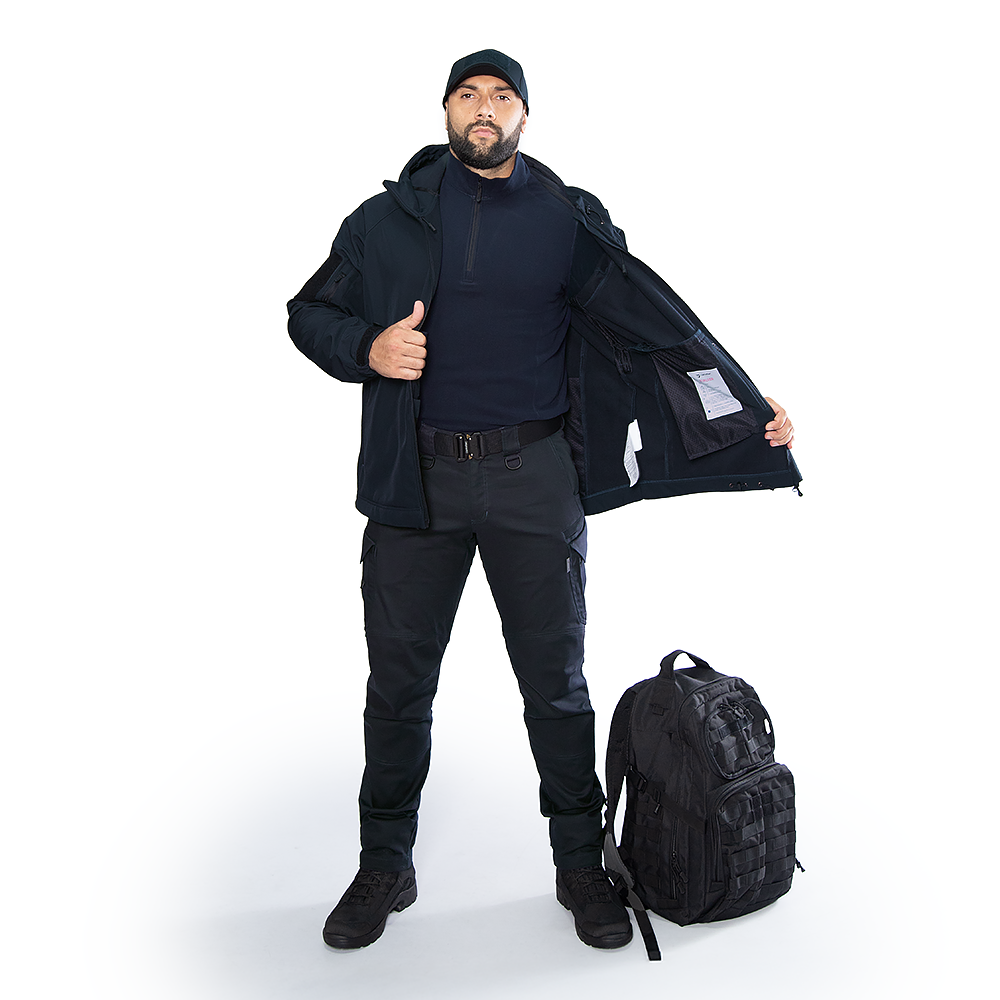 Fleece Jacket Hawk Dark Blue