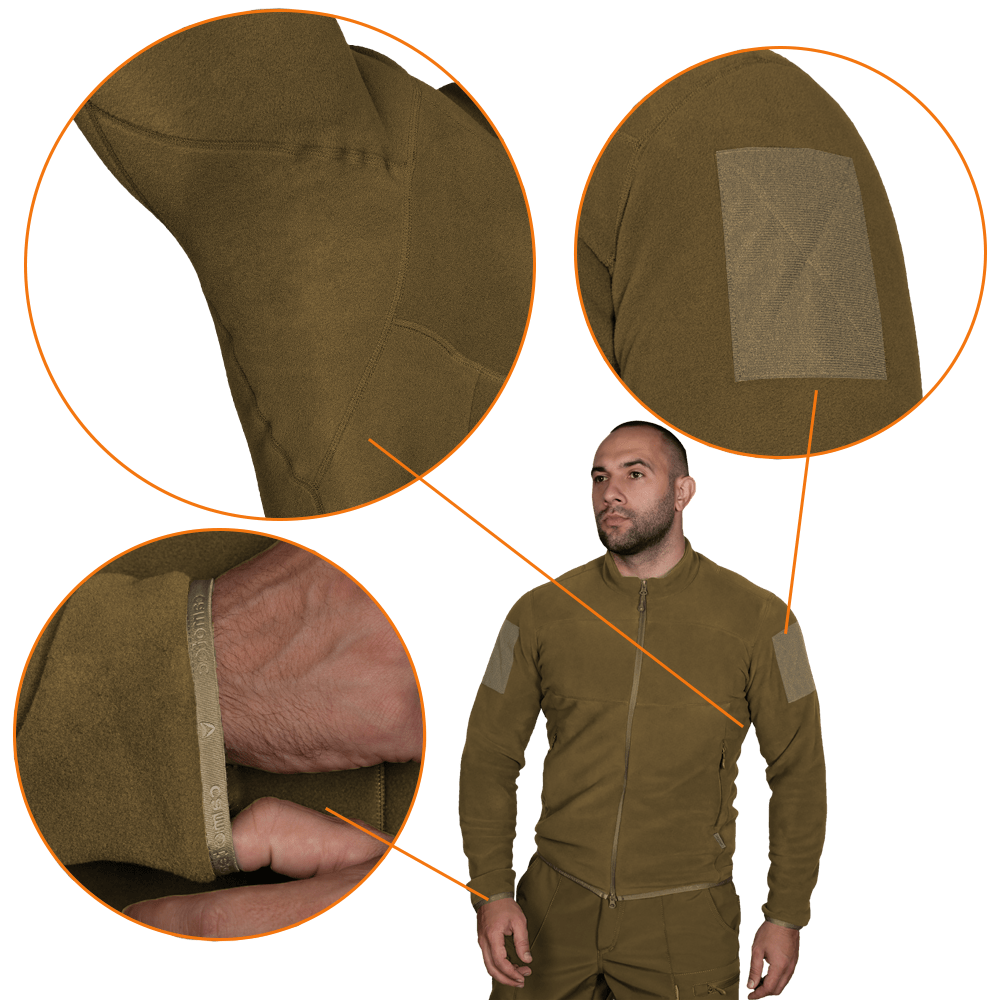 Patrol 2.0 Fleece Jacket Coyote