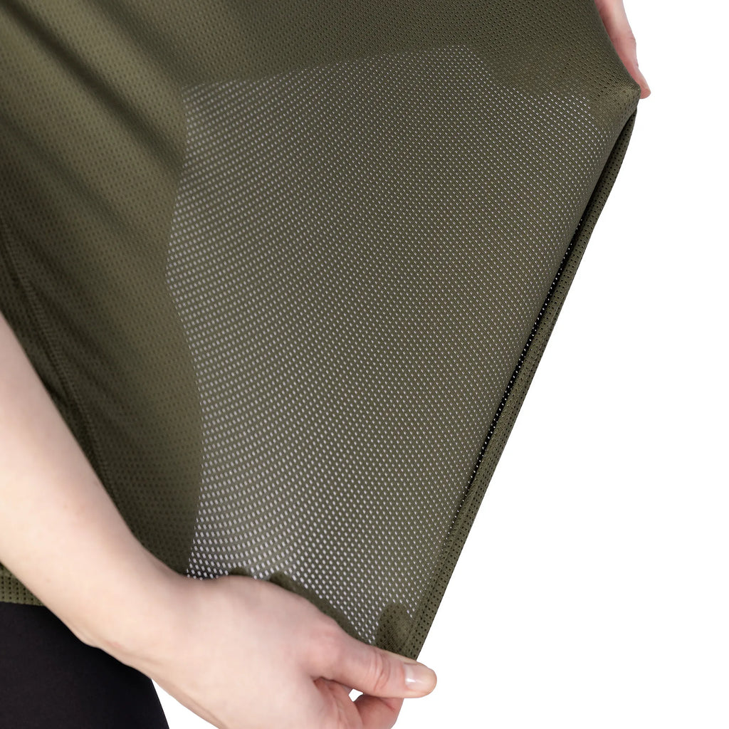 Pani Chiton CoolPass Grid 2.0 T-shirt Olive