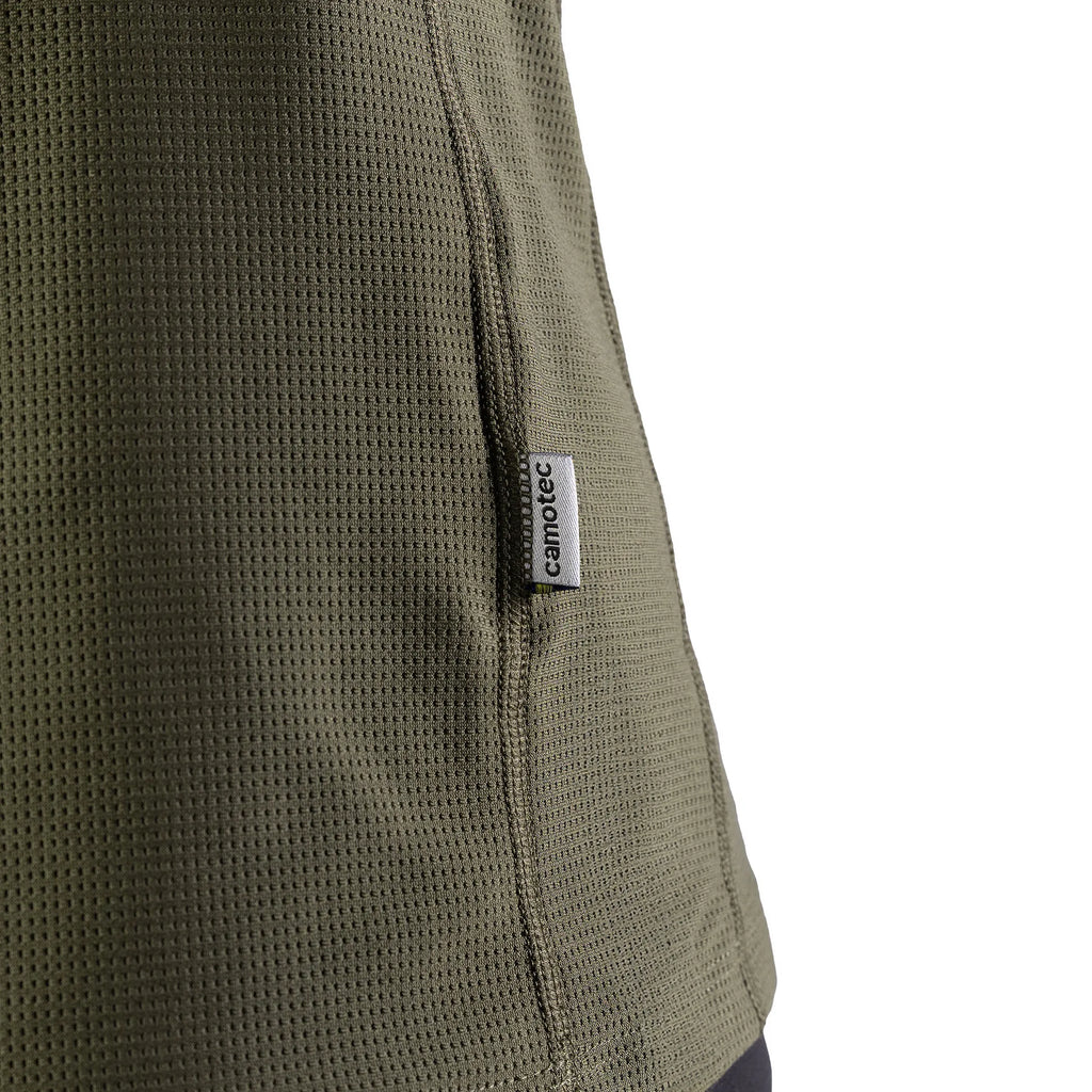 Pani Chiton CoolPass Grid 2.0 T-shirt Olive