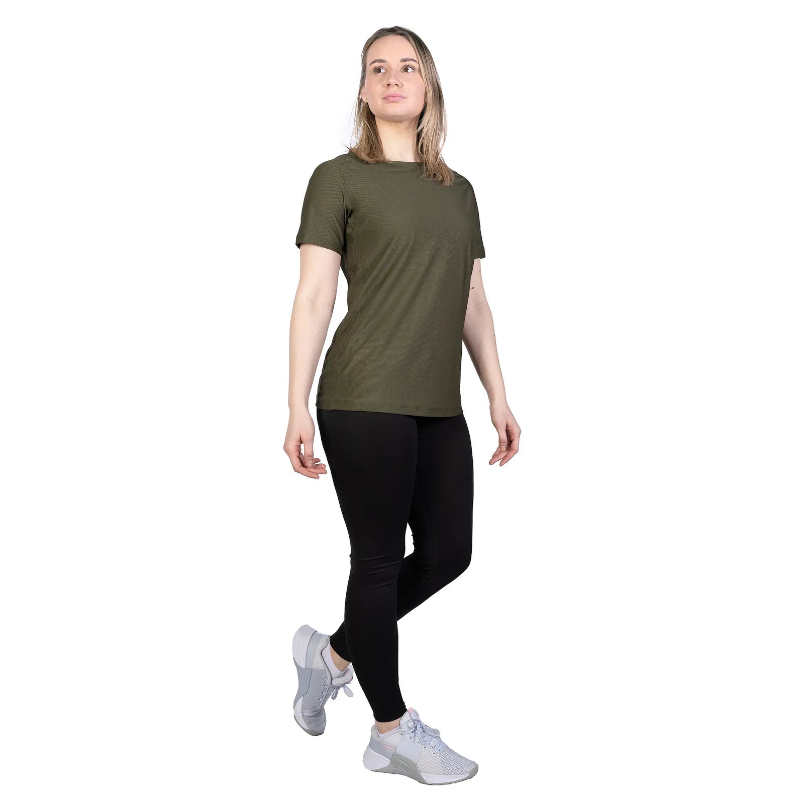 Pani Chiton CoolPass Grid 2.0 T-shirt Olive