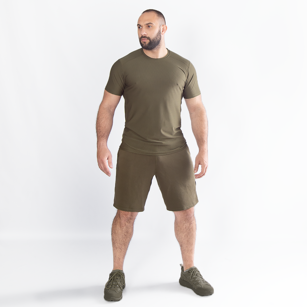 Chiton CoolPass Grid 2.0 T-shirt Olive
