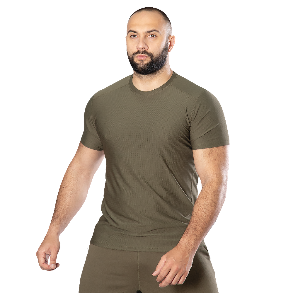 Chiton CoolPass Grid 2.0 T-shirt Olive