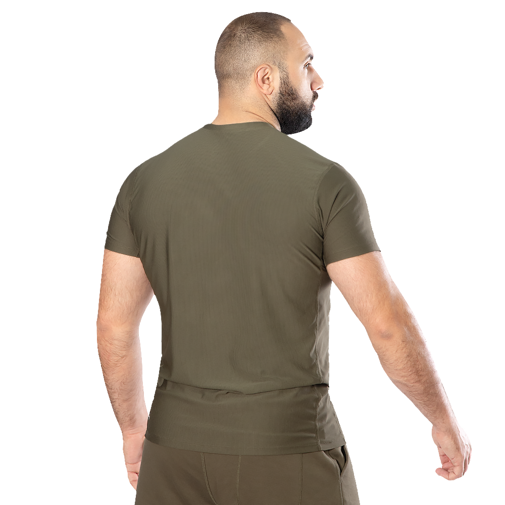 Chiton CoolPass Grid 2.0 T-shirt Olive