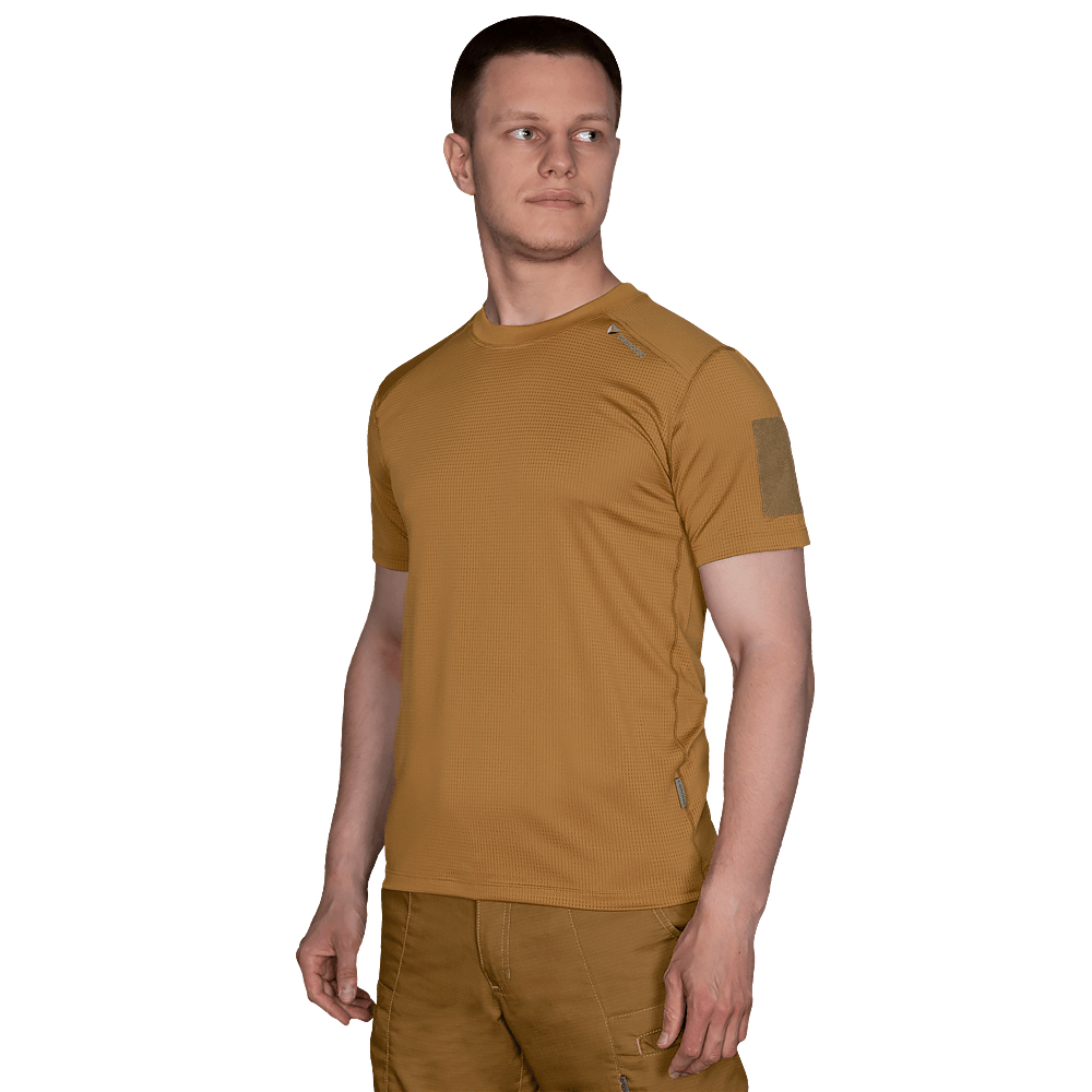 Chiton Patrol Grid Coyote T-shirt