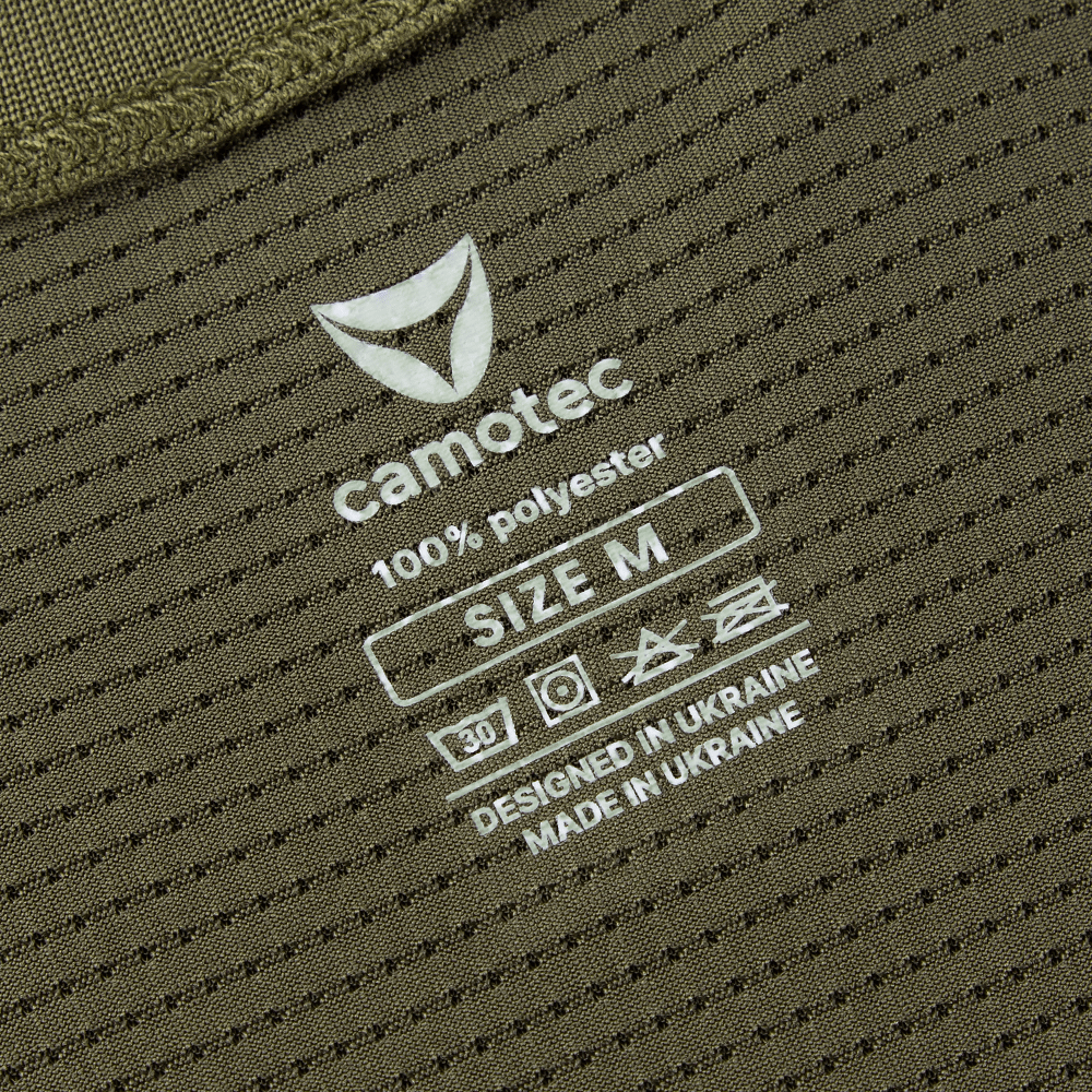 T-Shirt Chiton Grid Olive