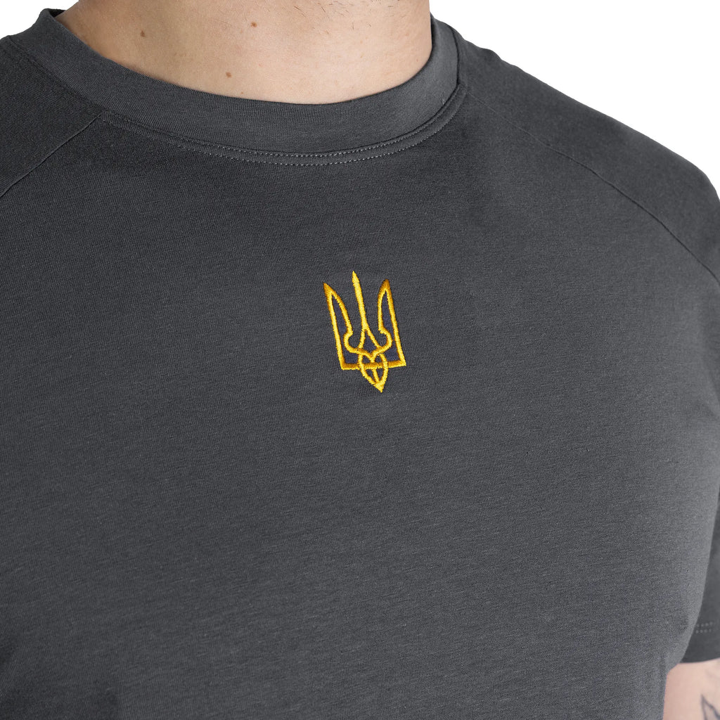 T-shirt Modal 2.0 Graphite (Golden Trident)